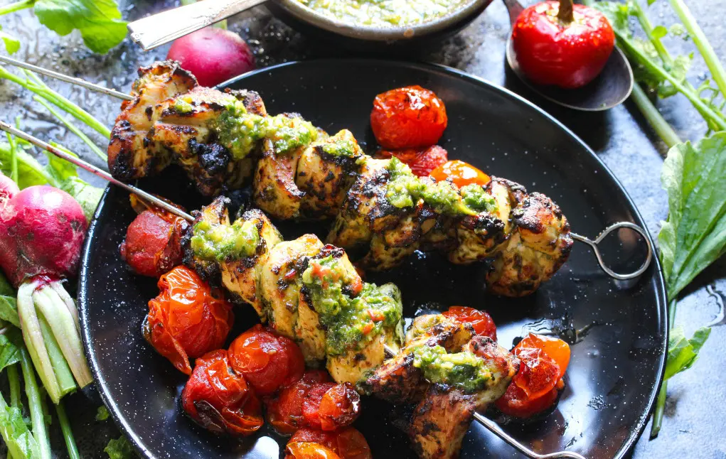 example of styling with added ingredients.