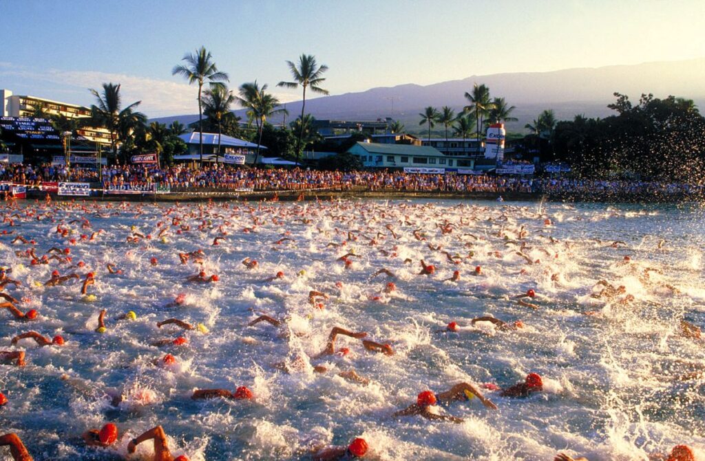 An image of the Ironman race by Chris Covatta.