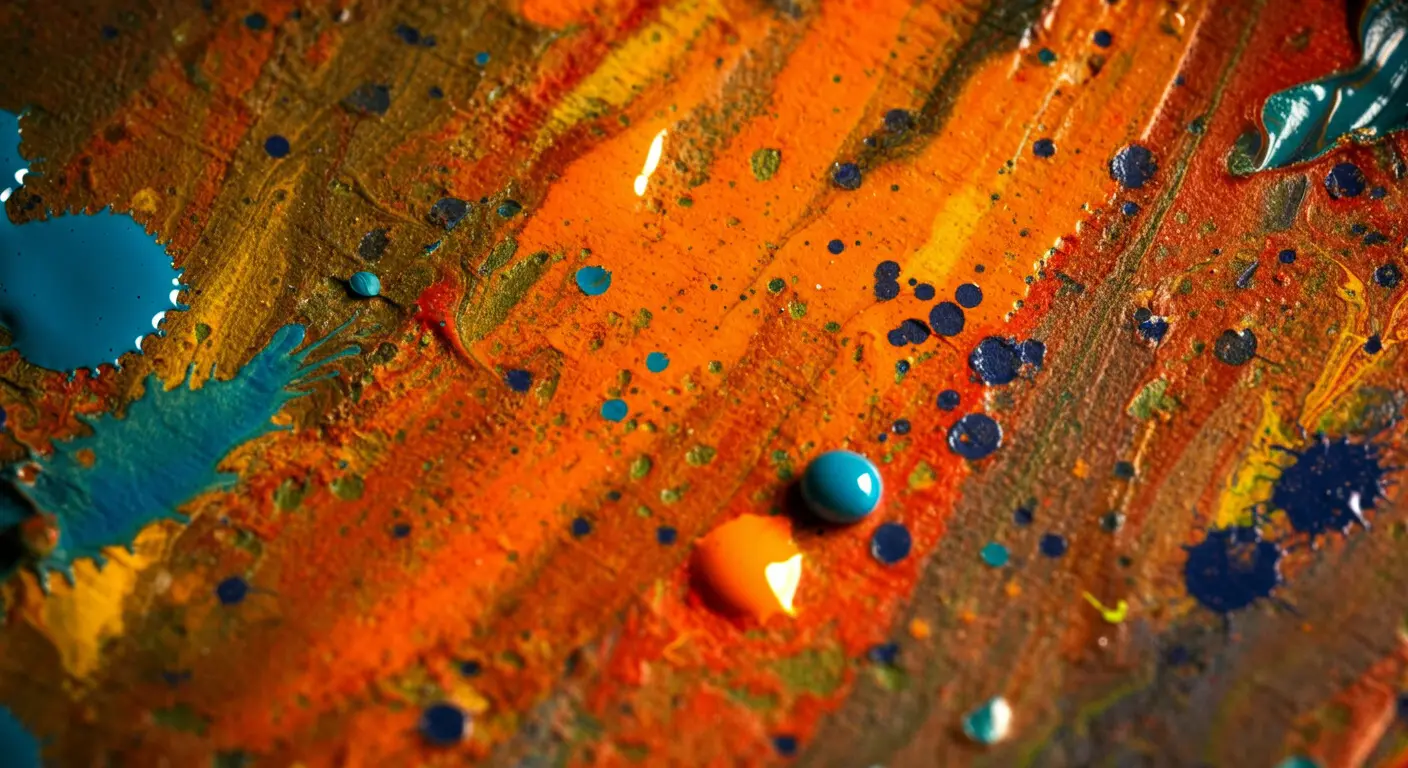 Abstract artwork.
