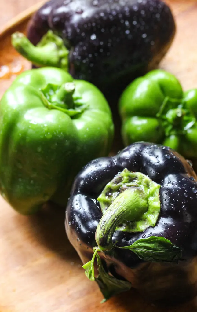 example of symmetry in food photography.