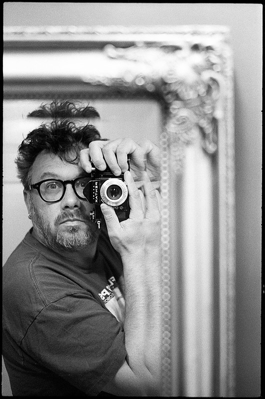 A self portrait of photographer Johnny Martyr