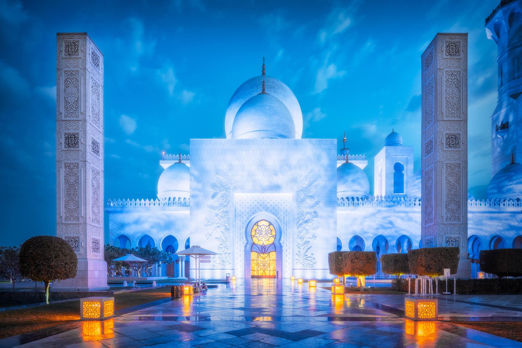 The Sheikh Zayed Grand Mosque