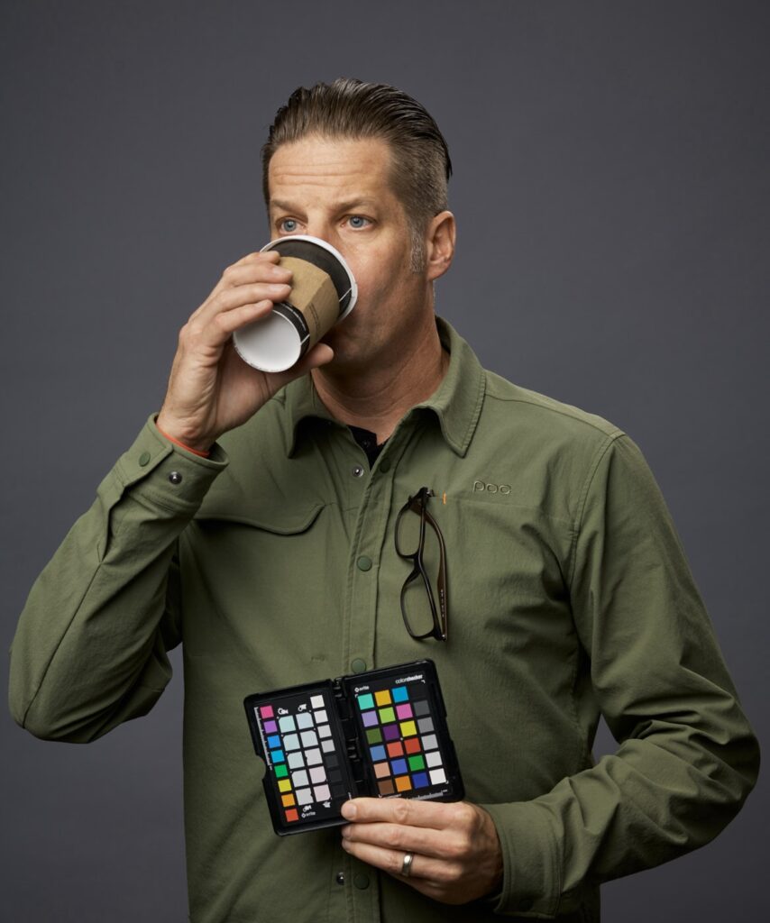 A headshot of photographer, Jay Watson