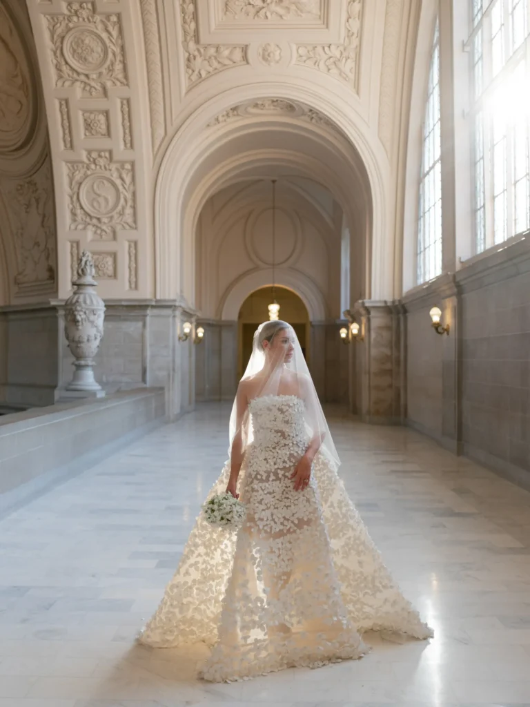 A portrait photo of a wedding by Erich McVey.