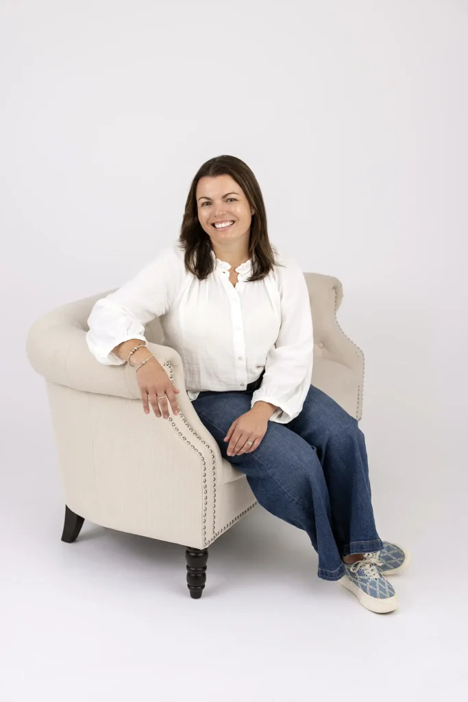 A portrait photo of photographer, Brittany DeMaio