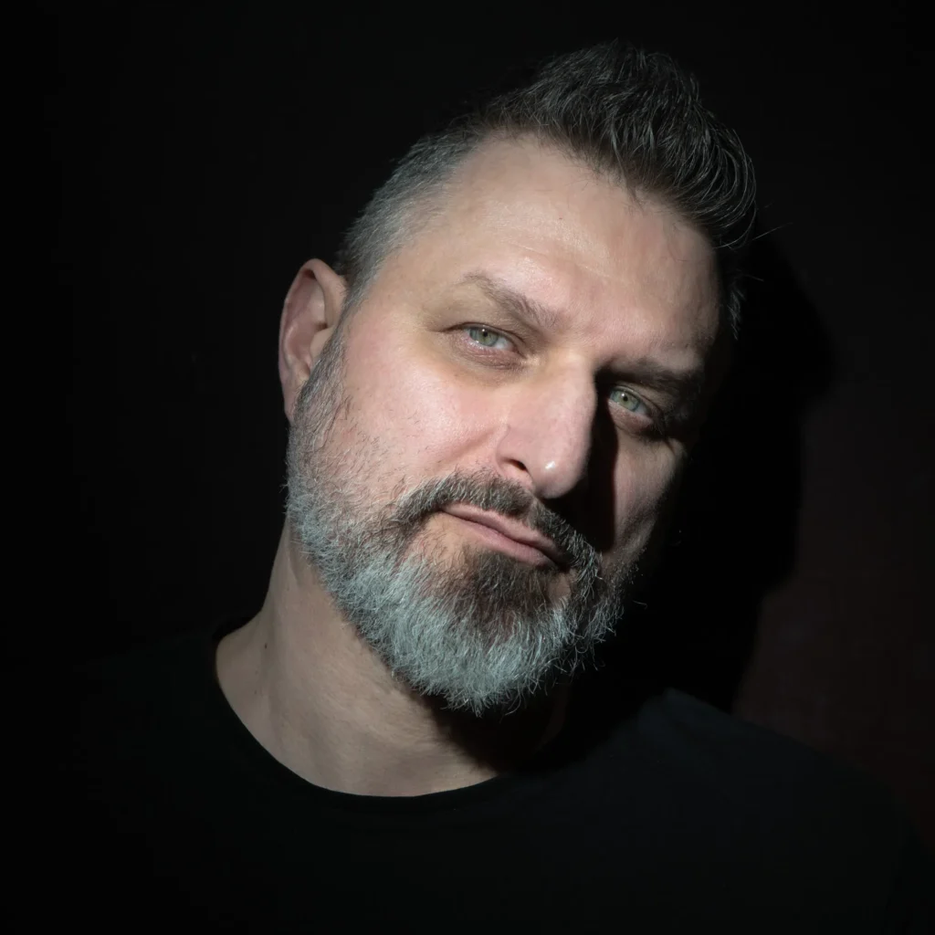 A headshot of fashion photographer Ivan Tsupka.