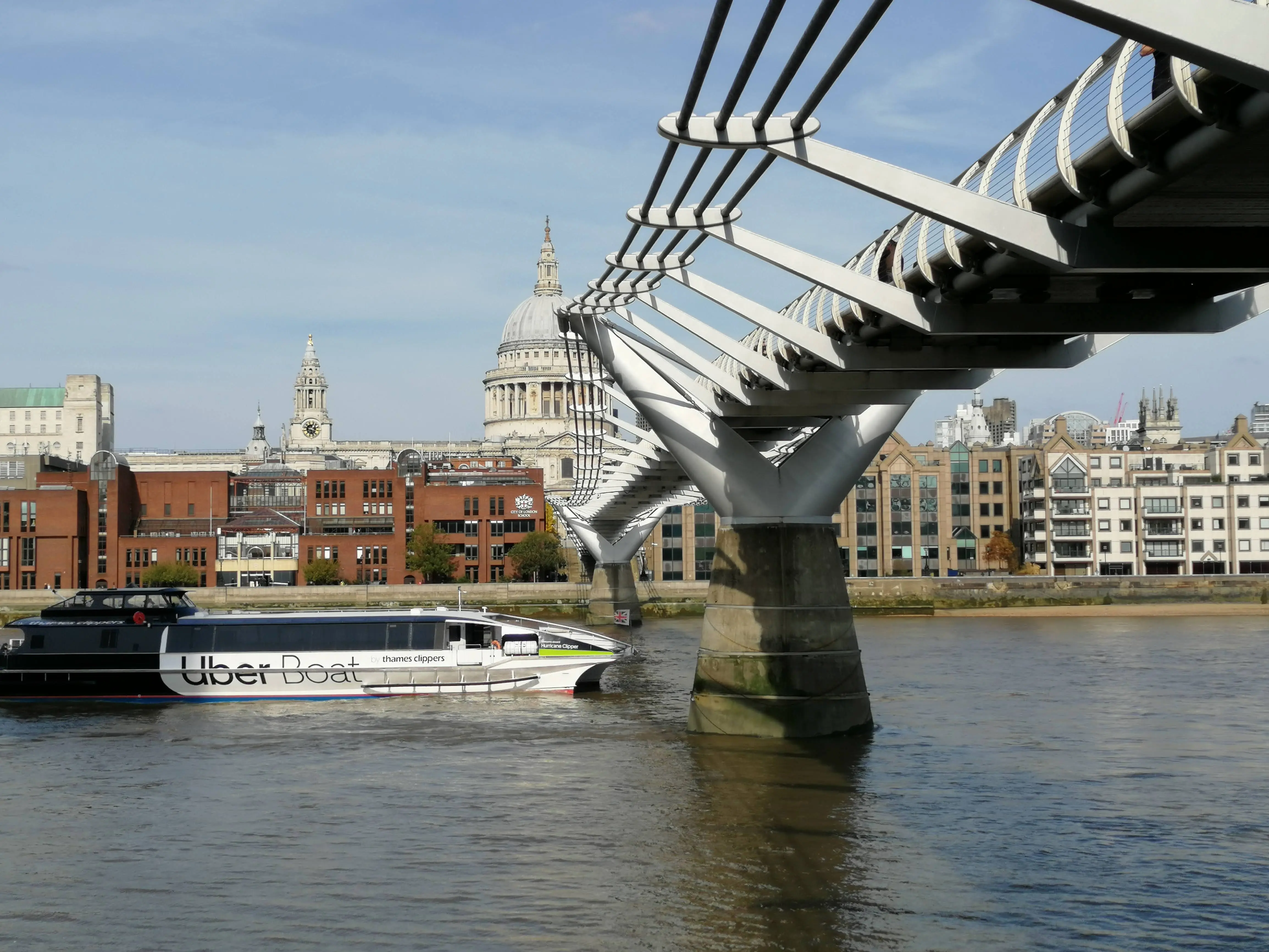 Millennium Bridge, London.