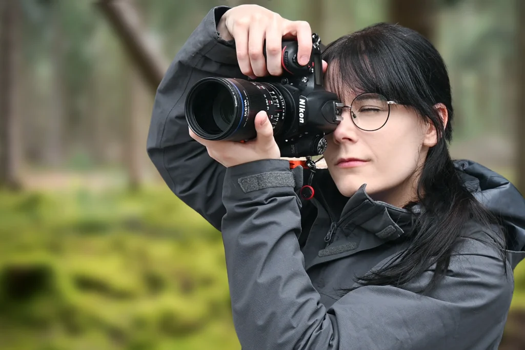 A headshot of macro/landscape photographer Courtney Victoria.