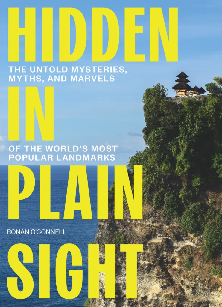 An image of Ronan's new book "Hidden in Plain Sight"