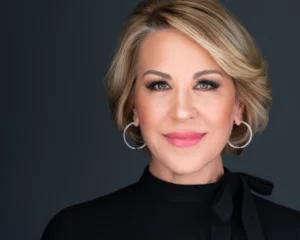 A headshot of a woman photographed by Daniel Wakefield