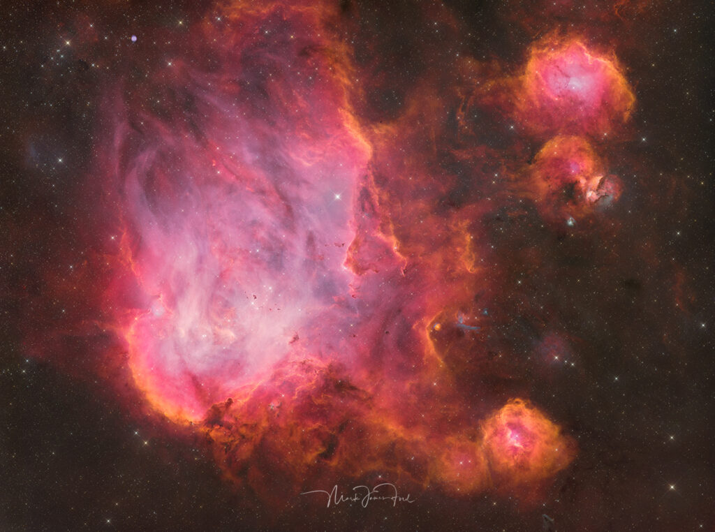 A photo of a nebula by Mark James Ford.