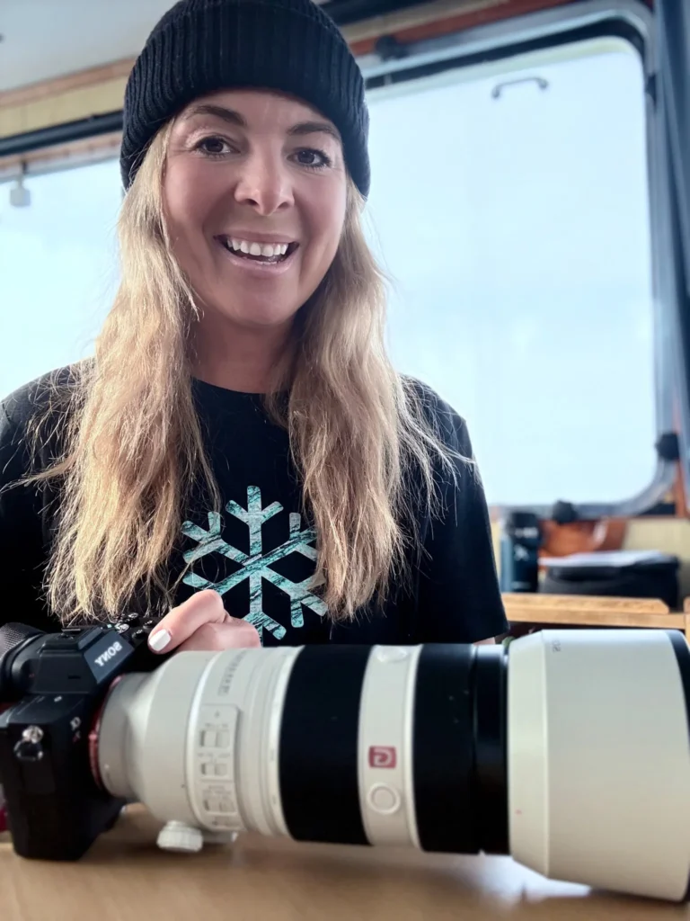 A profile photo of mountaineering guide Alexandra Nemeth.
